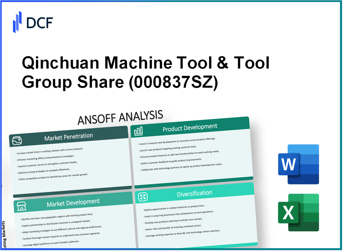 Qinchuan Machine Tool & Tool Group Share Co., Ltd. (000837.SZ): Ansoff Matrix