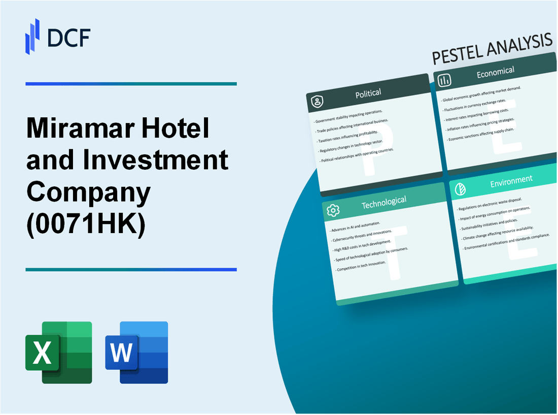 Miramar Hotel and Investment Company, Limited (0071.HK): PESTEL Analysis