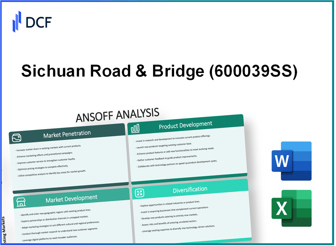 Sichuan Road & Bridge Co.,Ltd (600039.SS): Ansoff Matrix