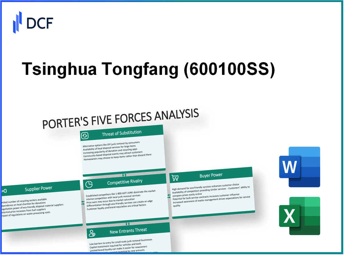 Tsinghua Tongfang (600100.SS): Porter's 5 Forces Analysis
