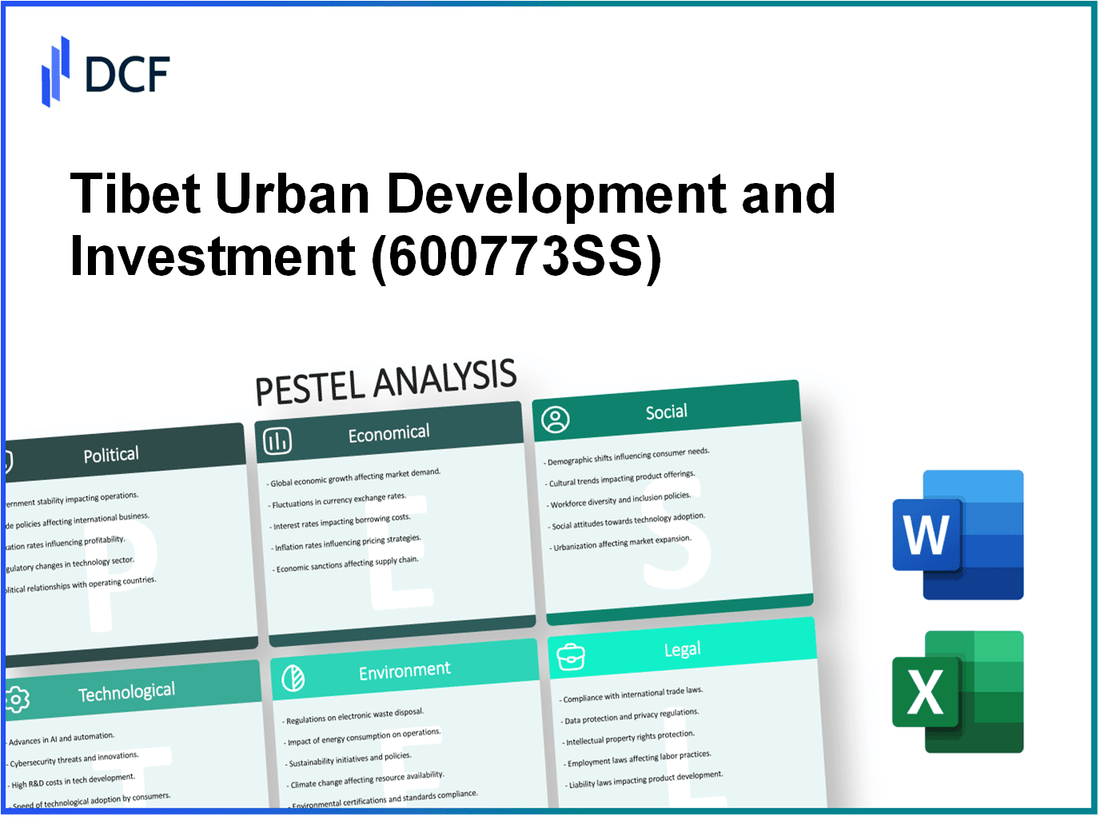 Tibet Urban Development and Investment Co.,LTD (600773.SS): PESTEL Analysis