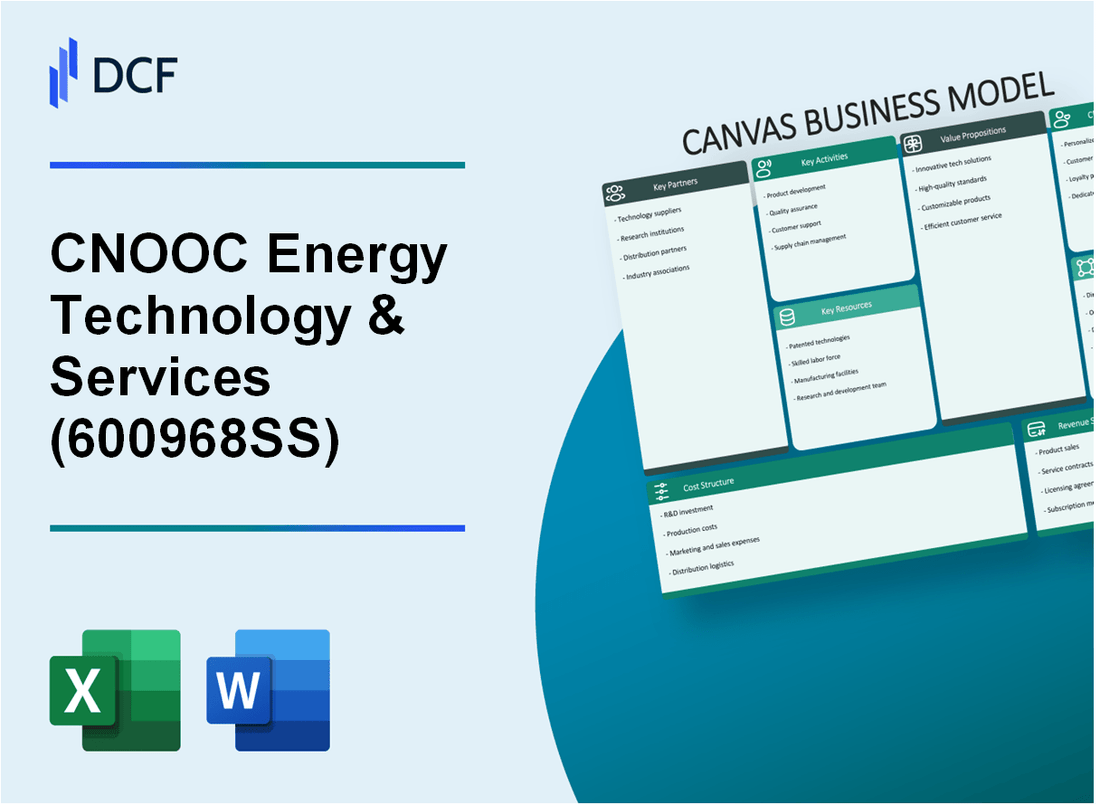 CNOOC Energy Technology & Services Limited (600968.SS): Canvas Business Model