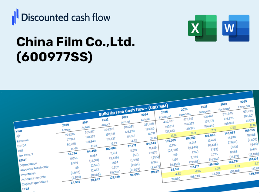 China Film Co.,Ltd. (600977SS) DCF Valuation