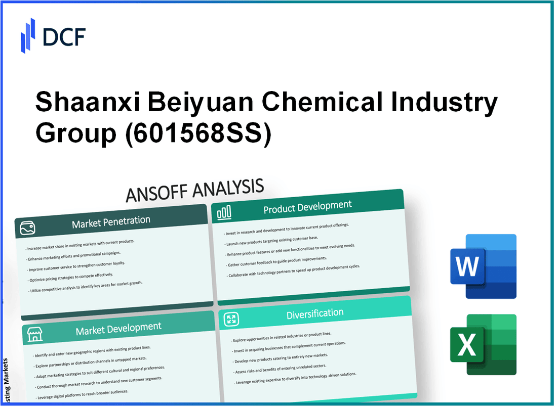 Shaanxi Beiyuan Chemical Industry Group Co., Ltd. (601568.SS): Ansoff Matrix