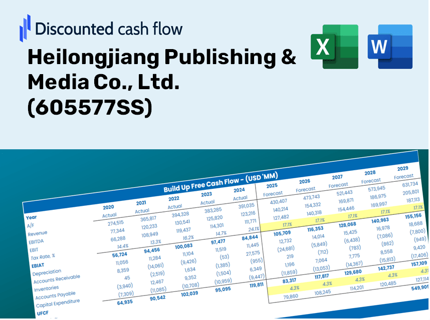 Heilongjiang Publishing & Media Co., Ltd. (605577SS) DCF Valuation