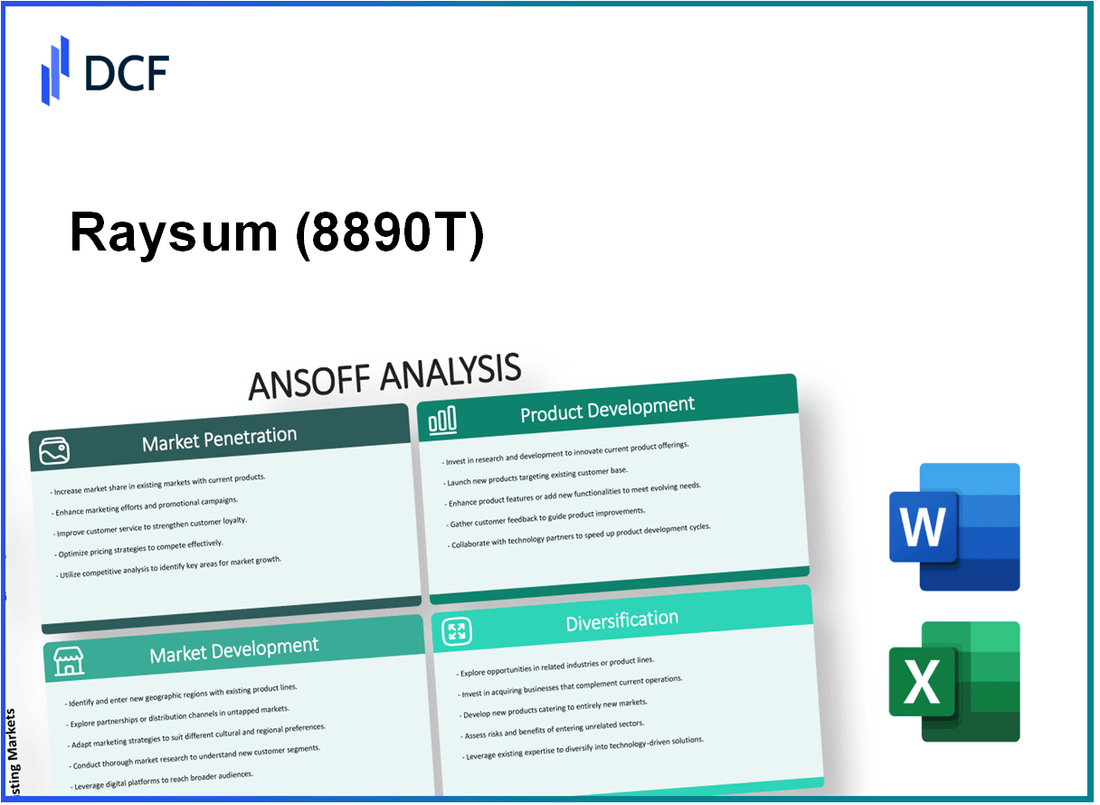 Raysum Co., Ltd. (8890.T): Ansoff Matrix