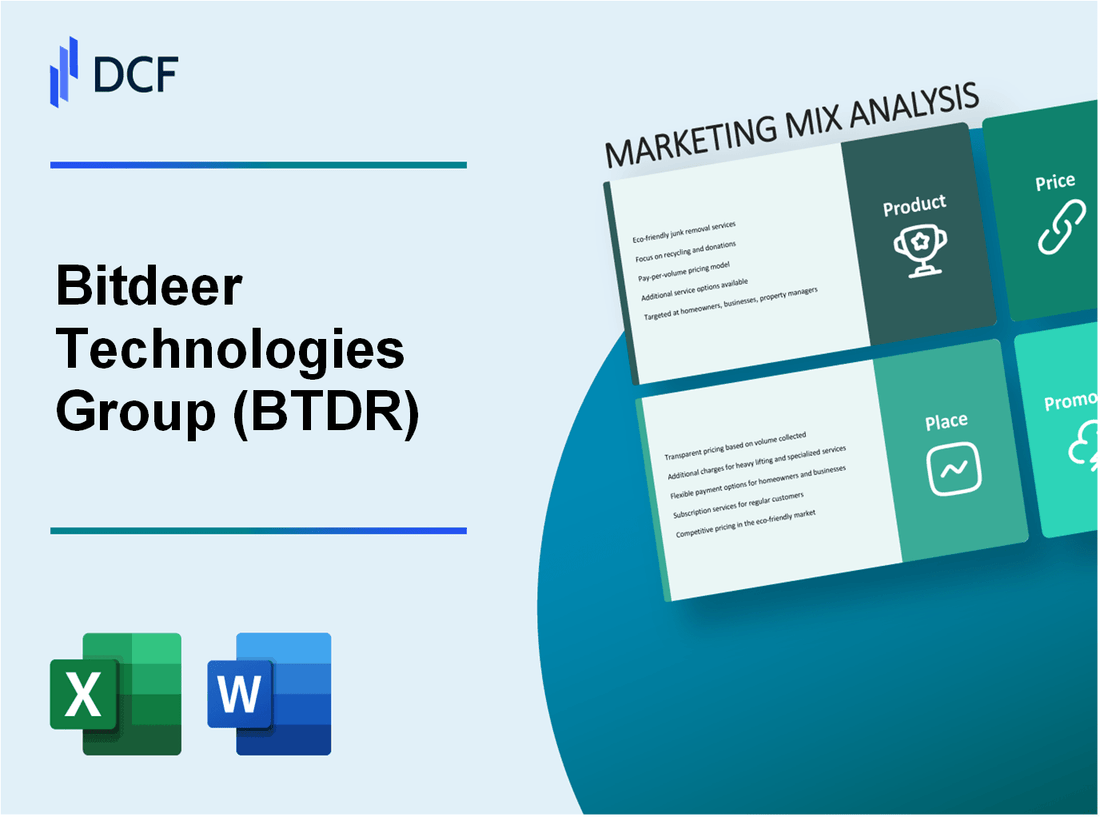 Bitdeer Technologies Group (BTDR): Marketing Mix Analysis