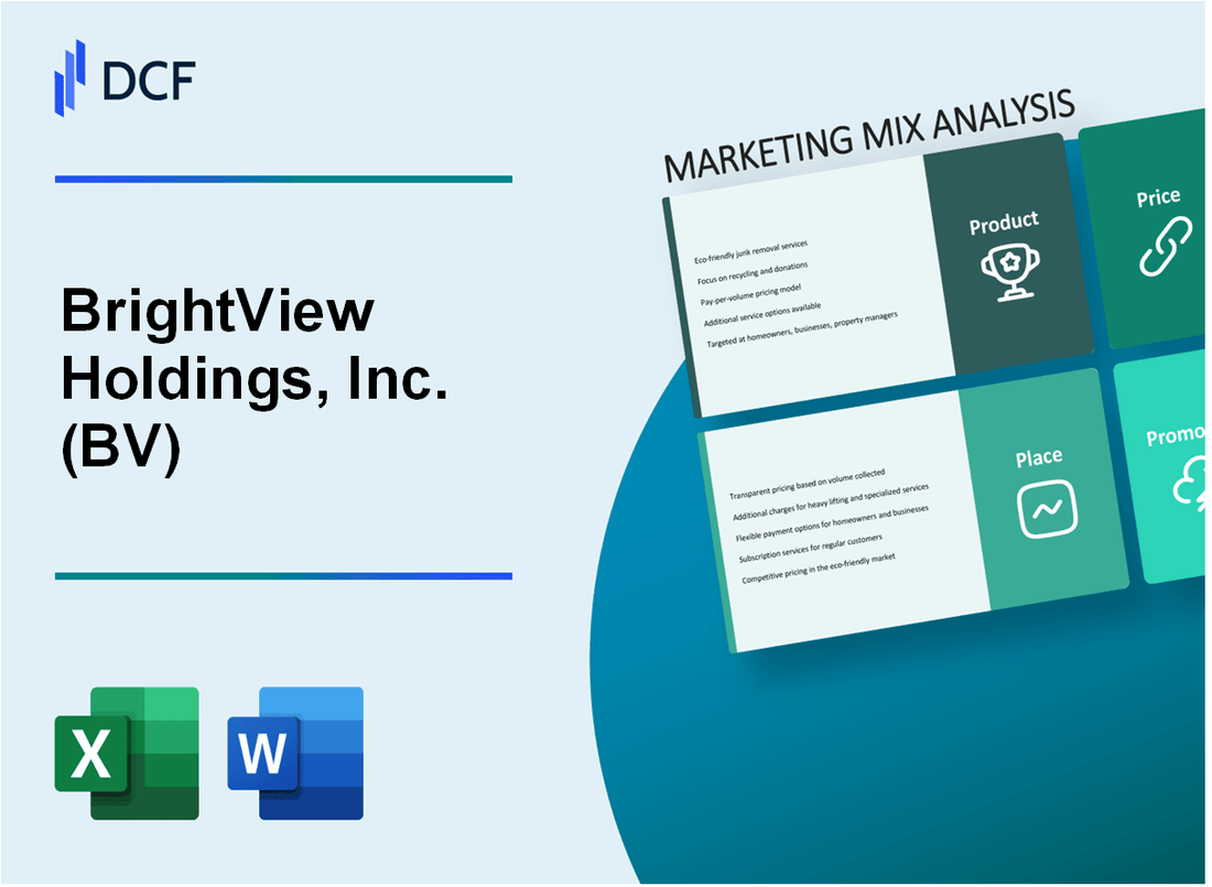 BrightView Holdings, Inc. (BV) Marketing Mix