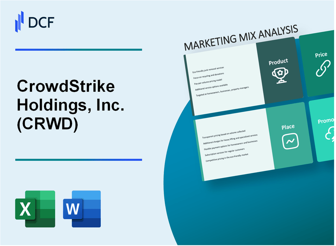 CrowdStrike Holdings, Inc. (CRWD) Marketing Mix