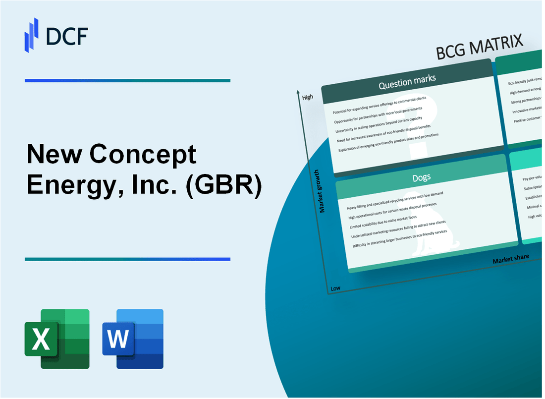 New Concept Energy, Inc. (GBR) BCG Matrix