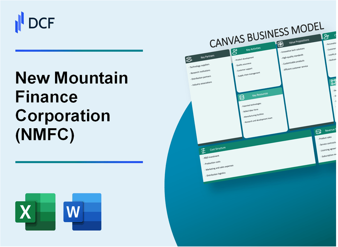 New Mountain Finance Corporation (NMFC) Business Model Canvas