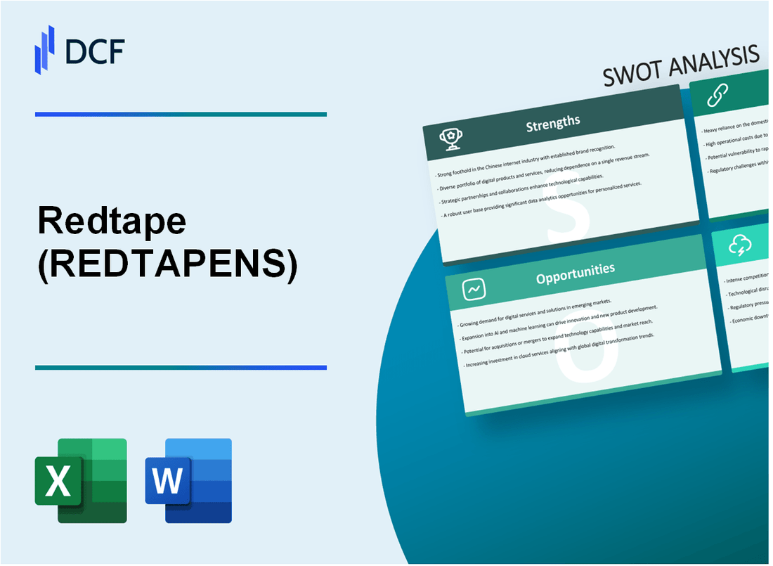 Redtape Limited (REDTAPE.NS): SWOT Analysis