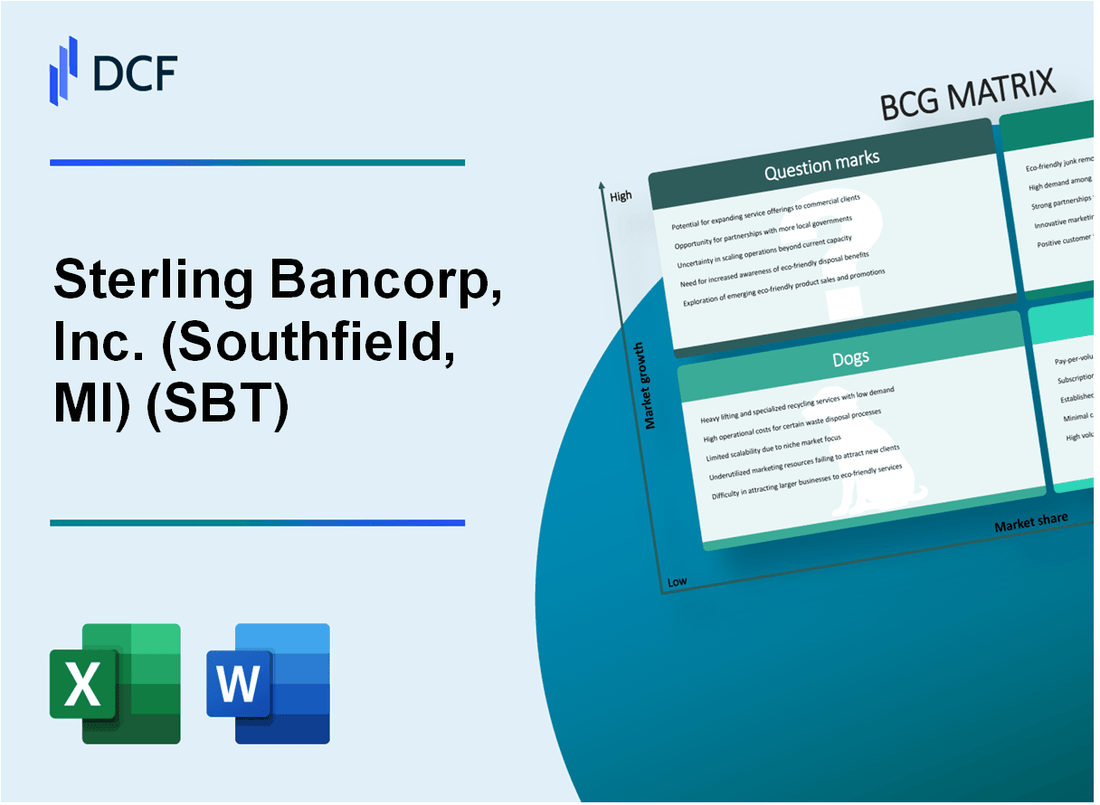Sterling Bancorp, Inc. (SBT) BCG Matrix