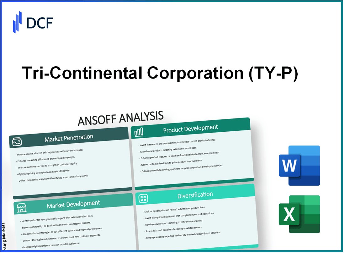 Tri-Continental Corporation PFD $2.50 (TY-P): Ansoff Matrix