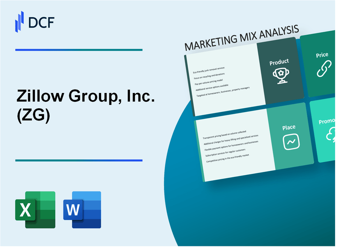 Zillow Group, Inc. Class A (ZG) Marketing Mix