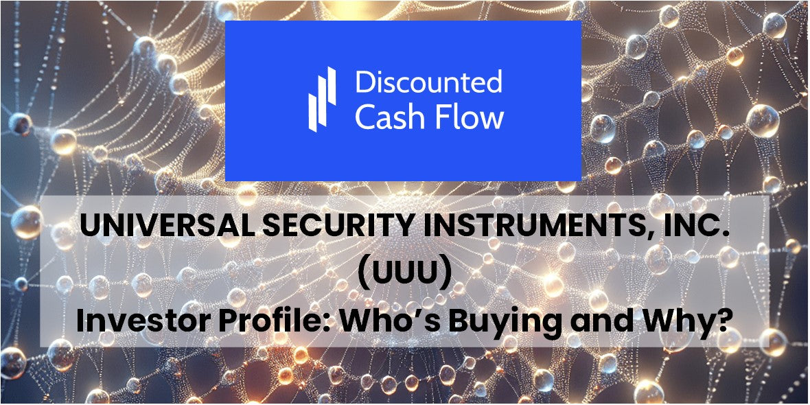 Exploring Universal Security Instruments, Inc. (UUU): Who s Buying and ...