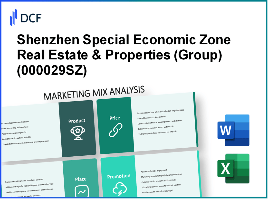 Shenzhen Special Economic Zone Real Estate & Properties Co., Ltd. (000029.SZ): Marketing Mix Analysis