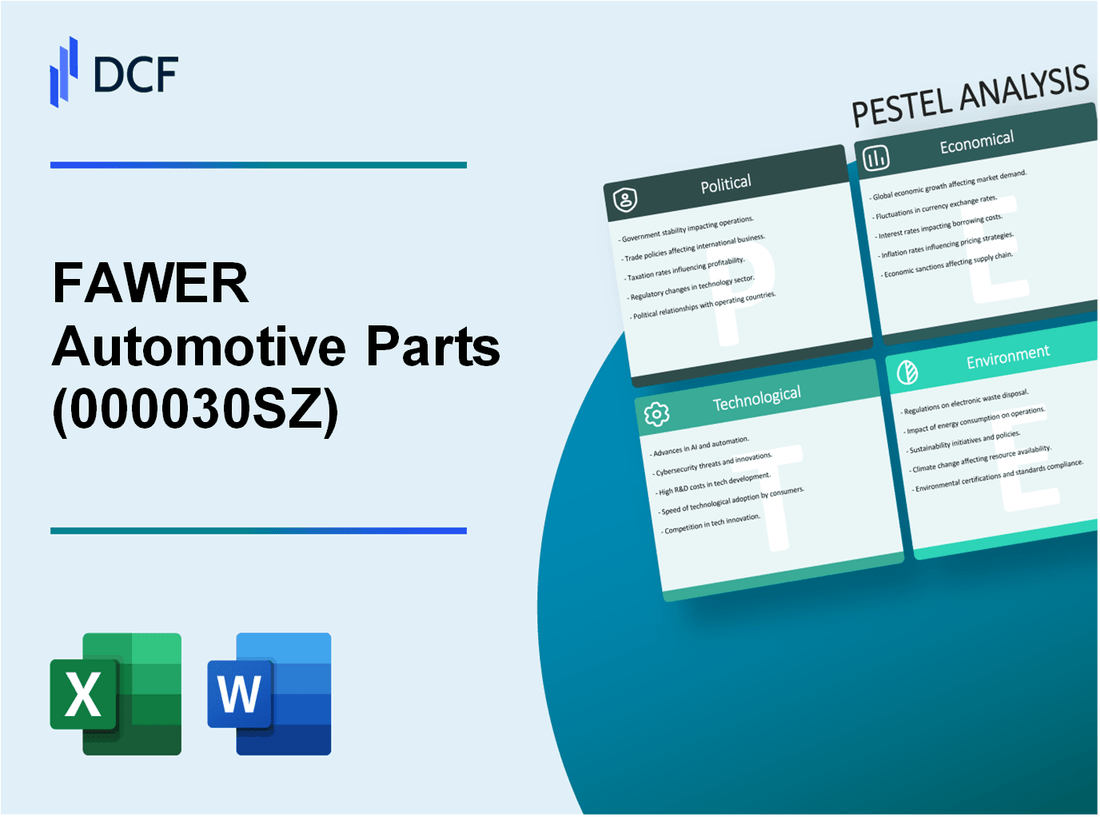 FAWER Automotive Parts Limited Company (000030.SZ): PESTEL Analysis