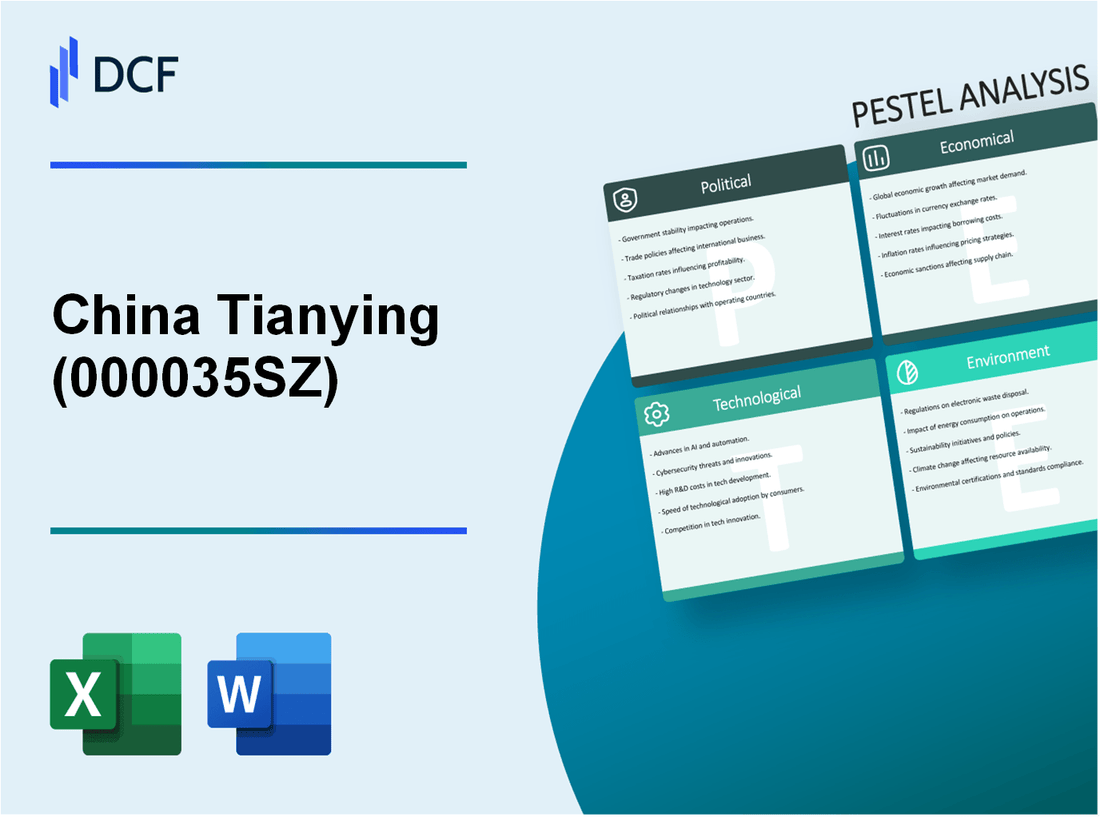 China Tianying Inc. (000035.SZ): PESTEL Analysis