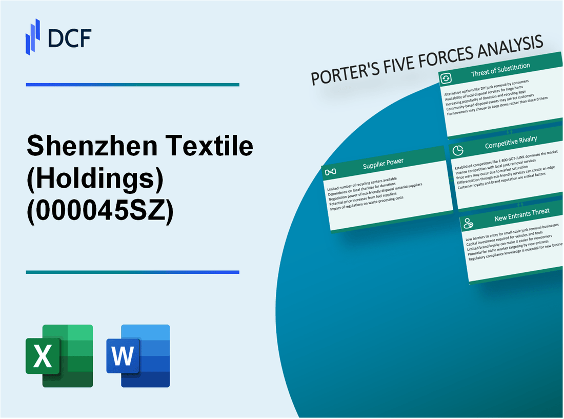 Shenzhen Textile (000045.SZ): Porter's 5 Forces Analysis