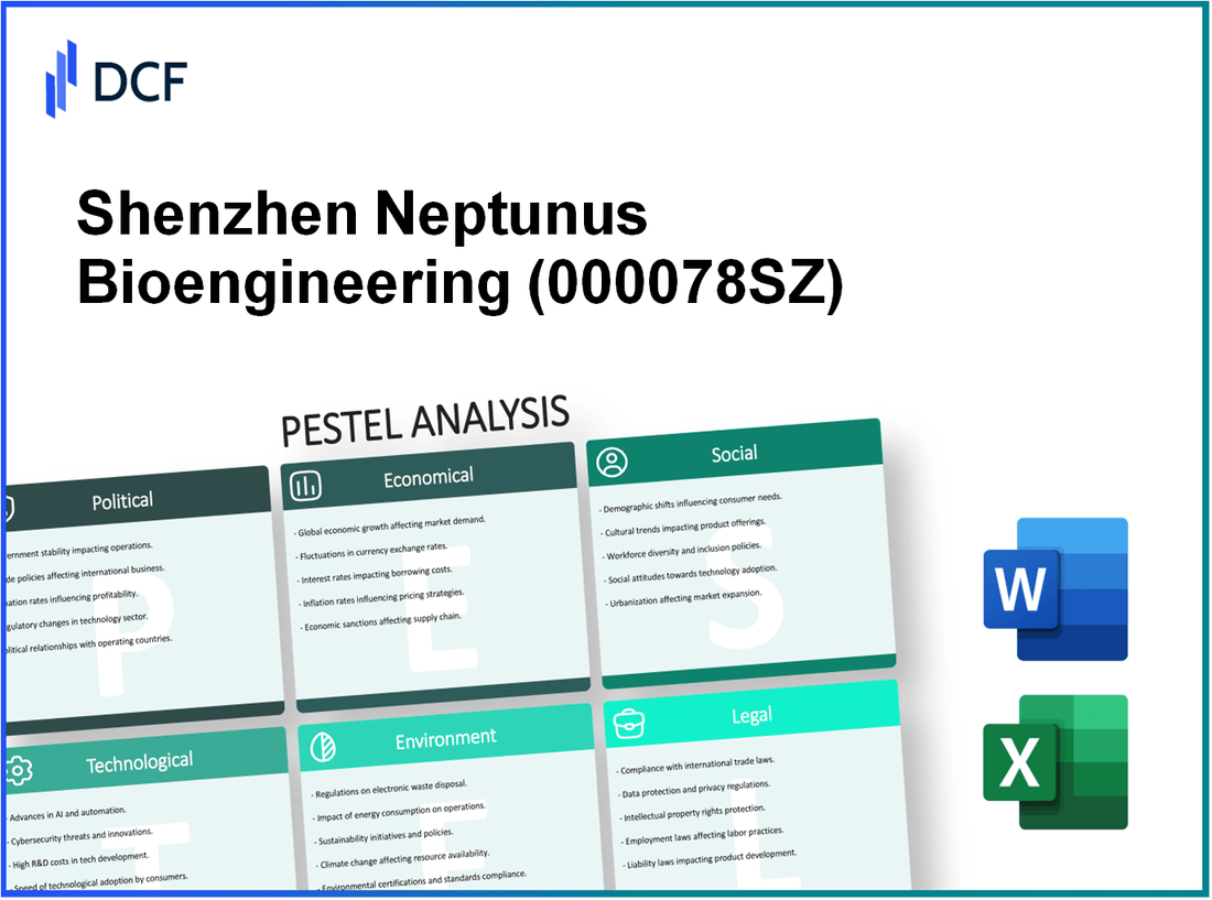 Shenzhen Neptunus Bioengineering Co., Ltd. (000078.SZ): PESTEL Analysis