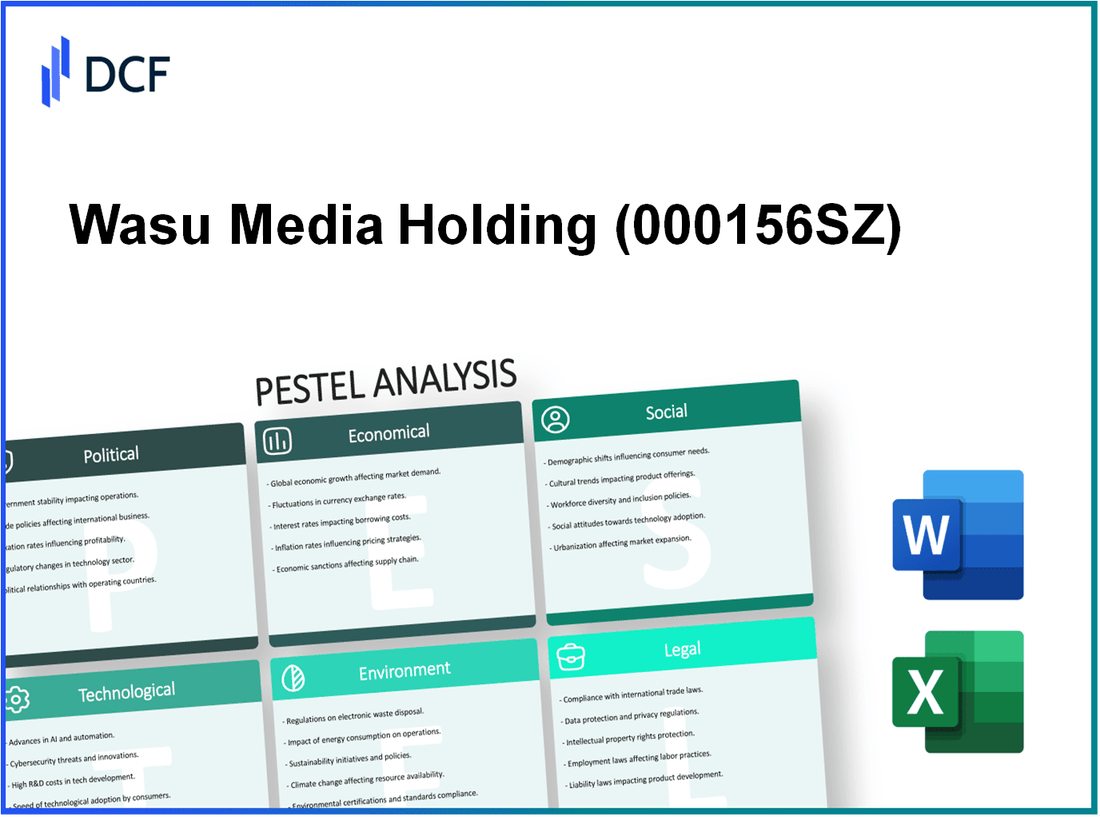 Wasu Media Holding Co.,Ltd (000156.SZ): PESTEL Analysis