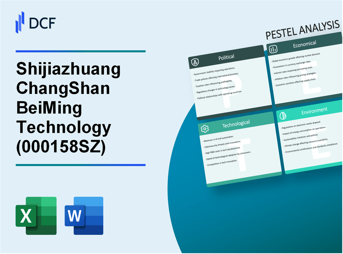 Shijiazhuang ChangShan BeiMing Technology Co.,Ltd (000158.SZ): PESTEL Analysis