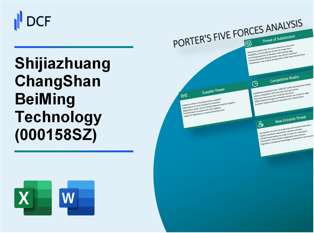 Shijiazhuang ChangShan BeiMing Technology (000158.SZ): Porter's 5 Forces Analysis