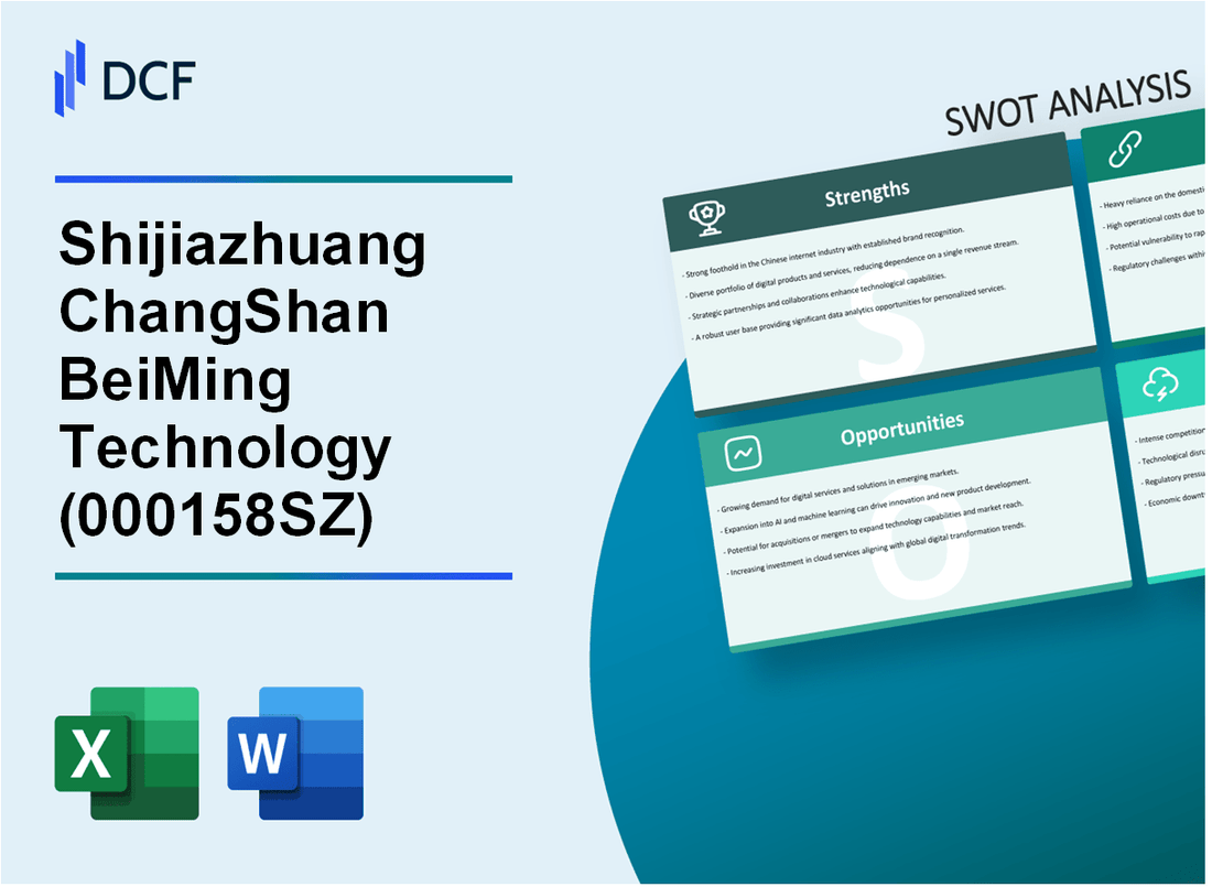 Shijiazhuang ChangShan BeiMing Technology Co.,Ltd (000158.SZ): SWOT Analysis