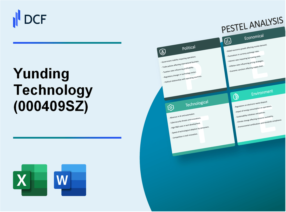 Yunding Technology Co.,Ltd. (000409.SZ): PESTEL Analysis