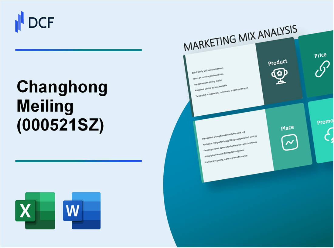 Changhong Meiling Co., Ltd. (000521.SZ): Marketing Mix Analysis