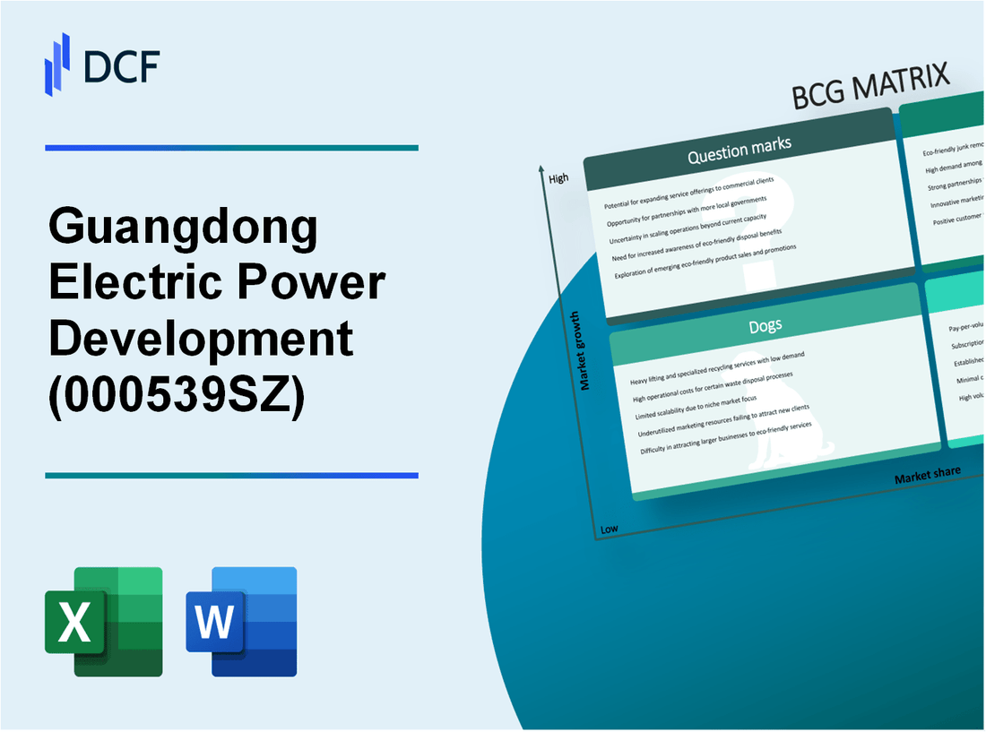 Guangdong Electric Power Development Co., Ltd. (000539.SZ): BCG Matrix