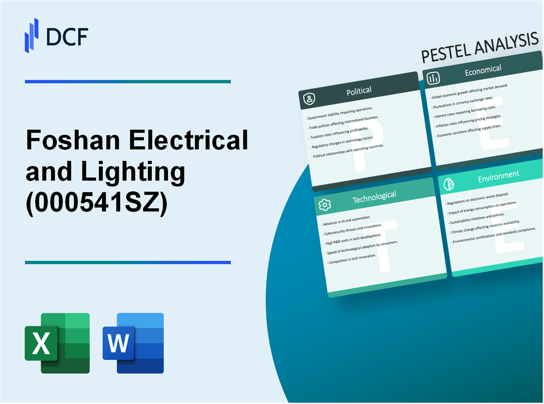 Foshan Electrical and Lighting Co.,Ltd (000541.SZ): PESTEL Analysis