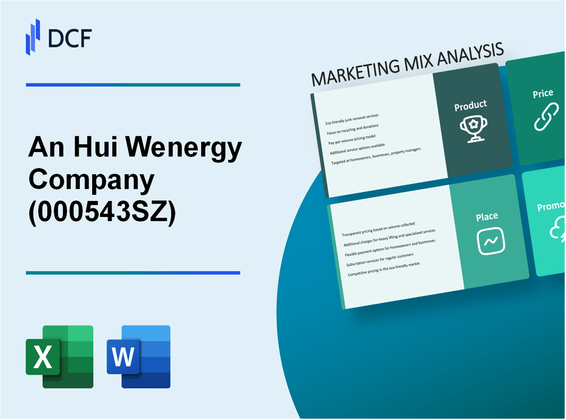 An Hui Wenergy Company Limited (000543.SZ): Marketing Mix Analysis