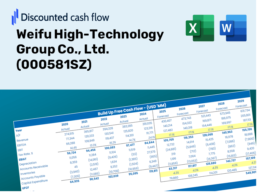 Weifu High-Technology Group Co., Ltd. (000581SZ) DCF Valuation