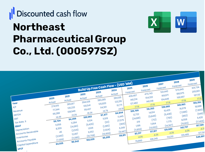 Northeast Pharmaceutical Group Co., Ltd. (000597SZ) DCF Valuation