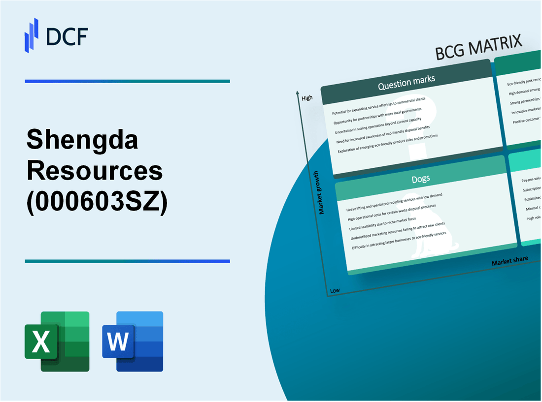 Shengda Resources Co.,Ltd. (000603.SZ): BCG Matrix