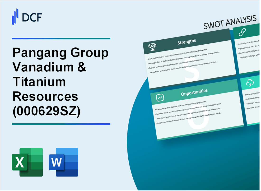 Pangang Group Vanadium & Titanium Resources Co., Ltd. (000629.SZ): SWOT Analysis