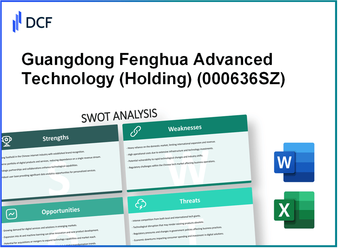 Guangdong Fenghua Advanced Technology Co., Ltd. (000636.SZ): SWOT Analysis