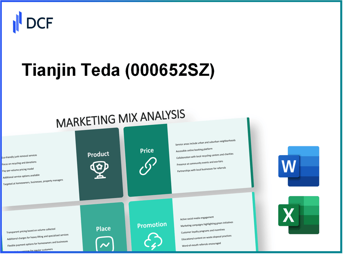 Tianjin Teda Co., Ltd. (000652.SZ): Marketing Mix Analysis