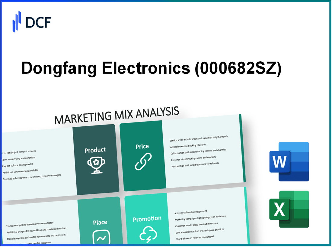 Dongfang Electronics Co., Ltd. (000682.SZ): Marketing Mix Analysis