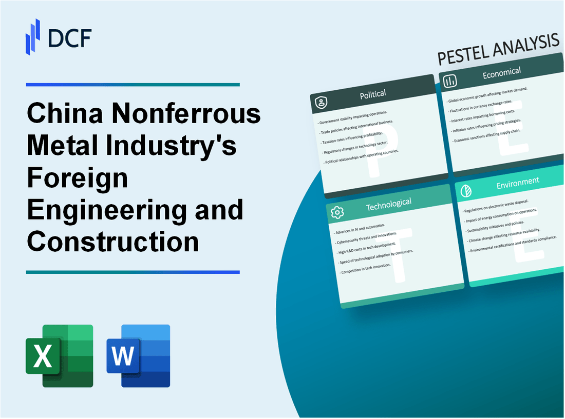 China Nonferrous Metal Industry's Foreign Engineering and Construction Co.,Ltd. (000758.SZ): PESTEL Analysis