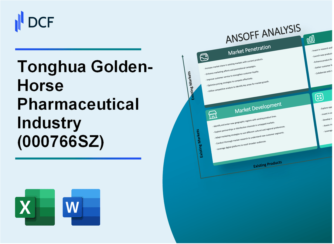 Tonghua Golden-Horse Pharmaceutical Industry Co,Ltd (000766.SZ): Ansoff Matrix