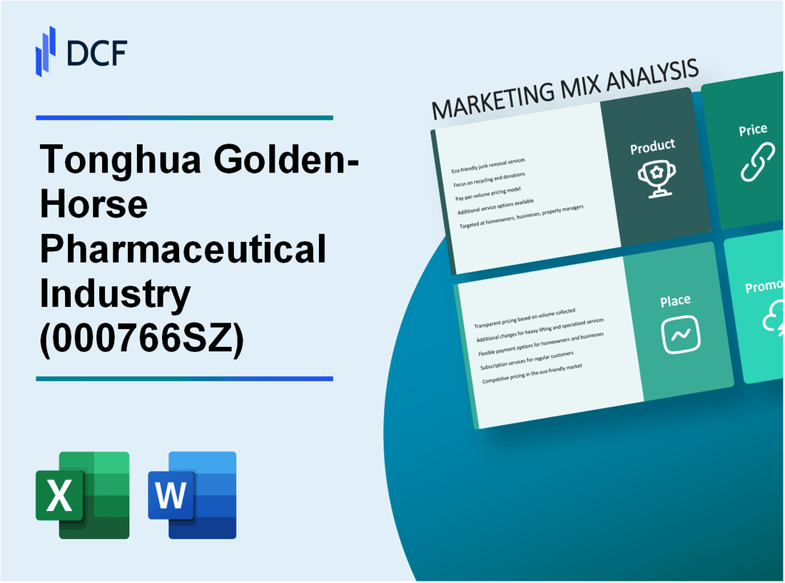 Tonghua Golden-Horse Pharmaceutical Industry Co,Ltd (000766.SZ): Marketing Mix Analysis