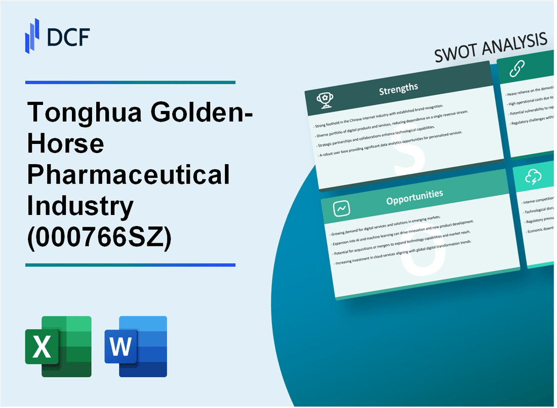 Tonghua Golden-Horse Pharmaceutical Industry Co,Ltd (000766.SZ): SWOT Analysis