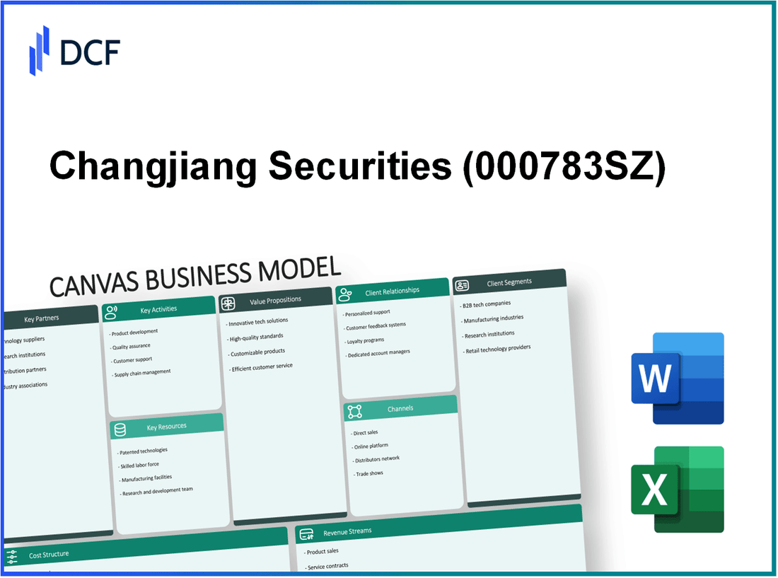 Changjiang Securities Company Limited (000783.SZ): Canvas Business Model