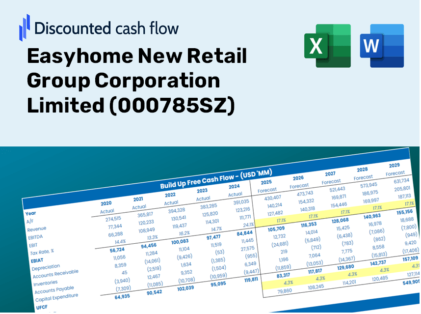 Easyhome New Retail Group Corporation Limited (000785SZ) DCF Valuation