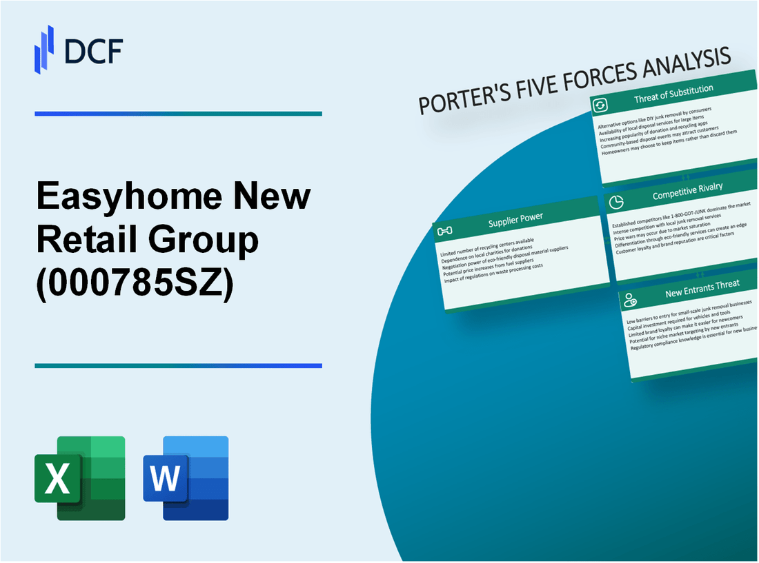 Easyhome New Retail Group (000785.SZ): Porter's 5 Forces Analysis