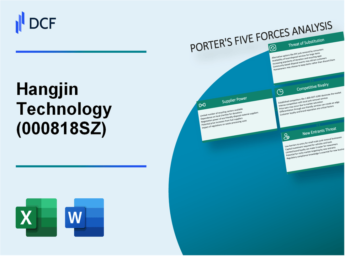 Hangjin Technology (000818.SZ): Porter's 5 Forces Analysis