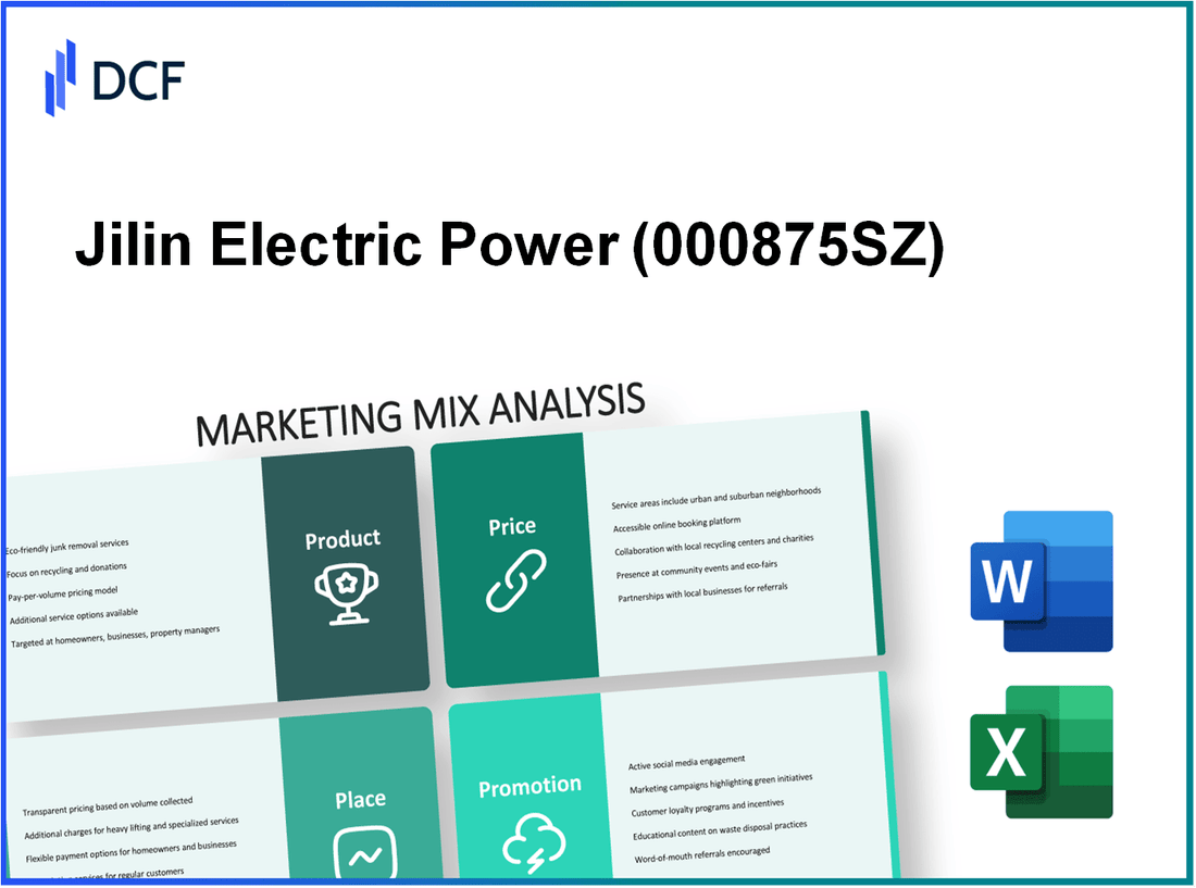 Jilin Electric Power Co.,Ltd. (000875.SZ): Marketing Mix Analysis